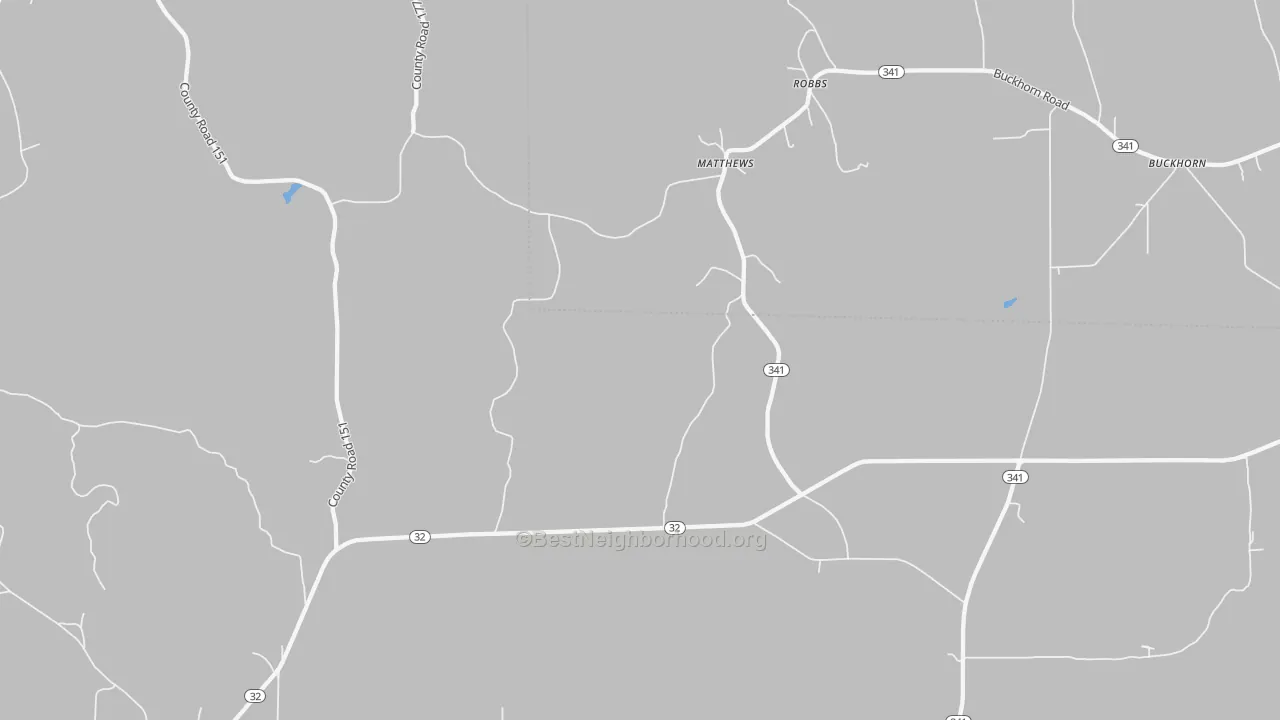 Transit Grade map of Robbs, MS