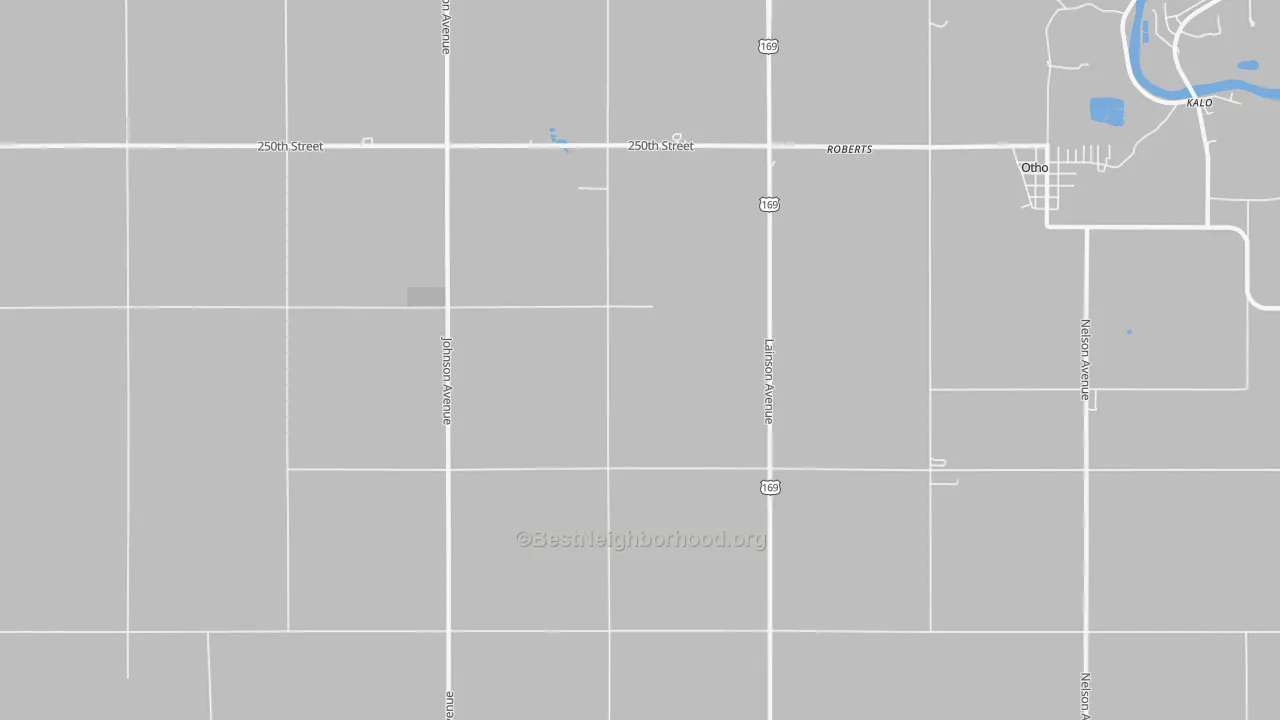 Transit Grade map of Roberts, IA