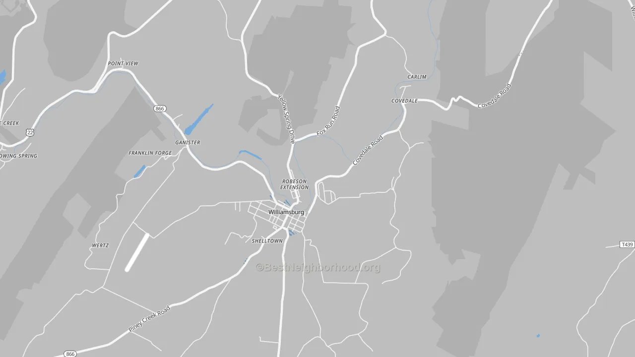 Transit Grade map of Robeson Extension, PA