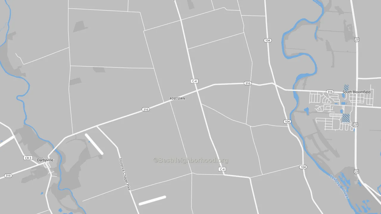 Transit Grade map of Robtown, OH