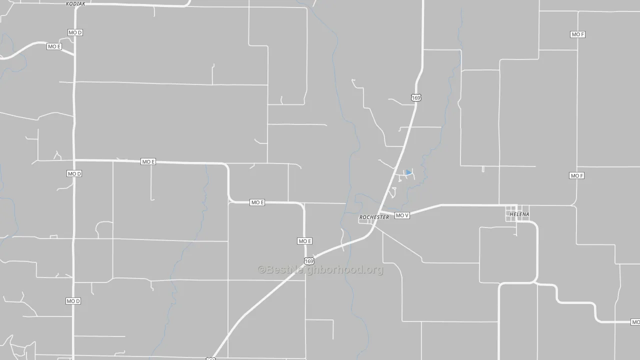 Transit Grade map of Rochester, MO