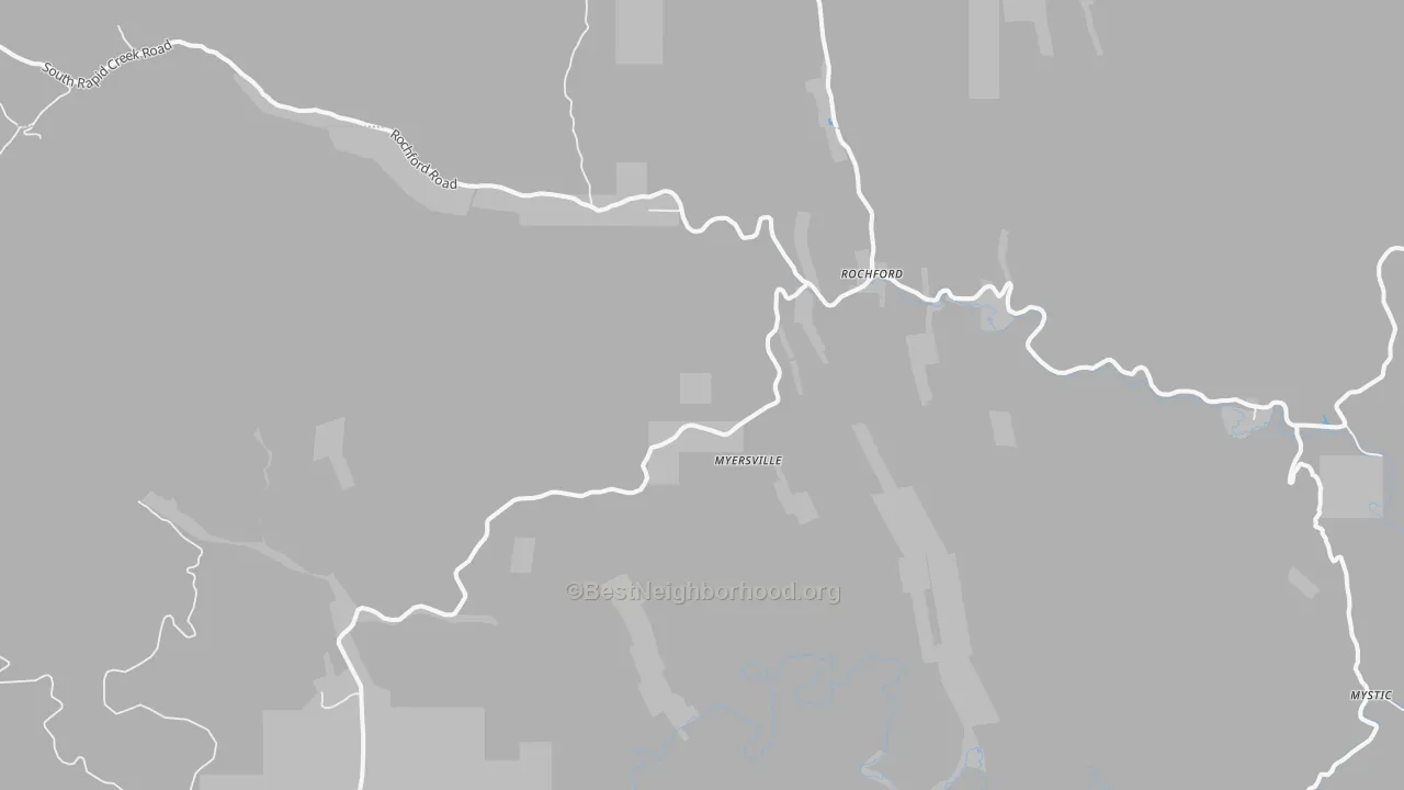 Transit Grade map of Rochford, SD