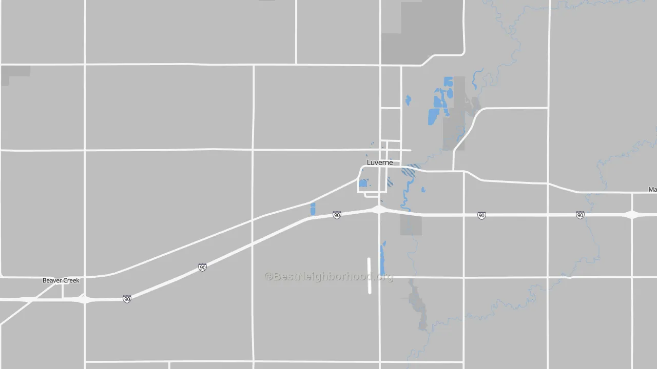 Transit Grade map of Rock County, MN