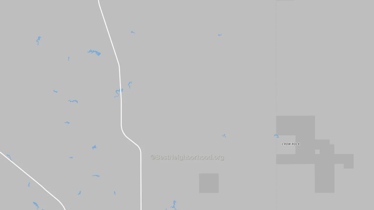 Transit Grade map of Rock Springs, MT