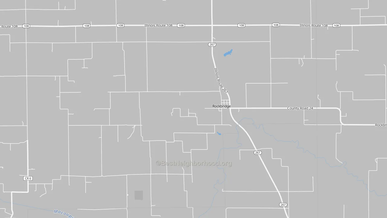 Transit Grade map of Rockbridge, IL