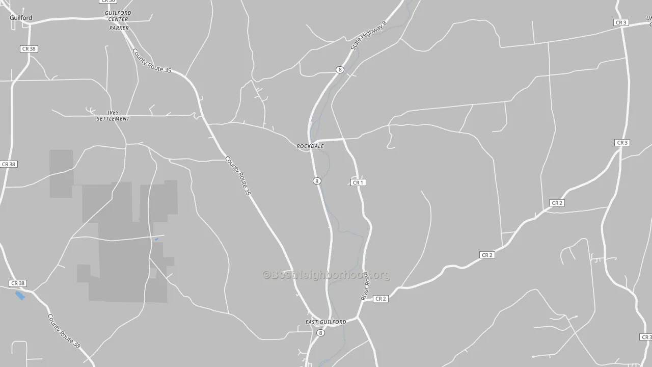 Transit Grade map of Rockdale, NY