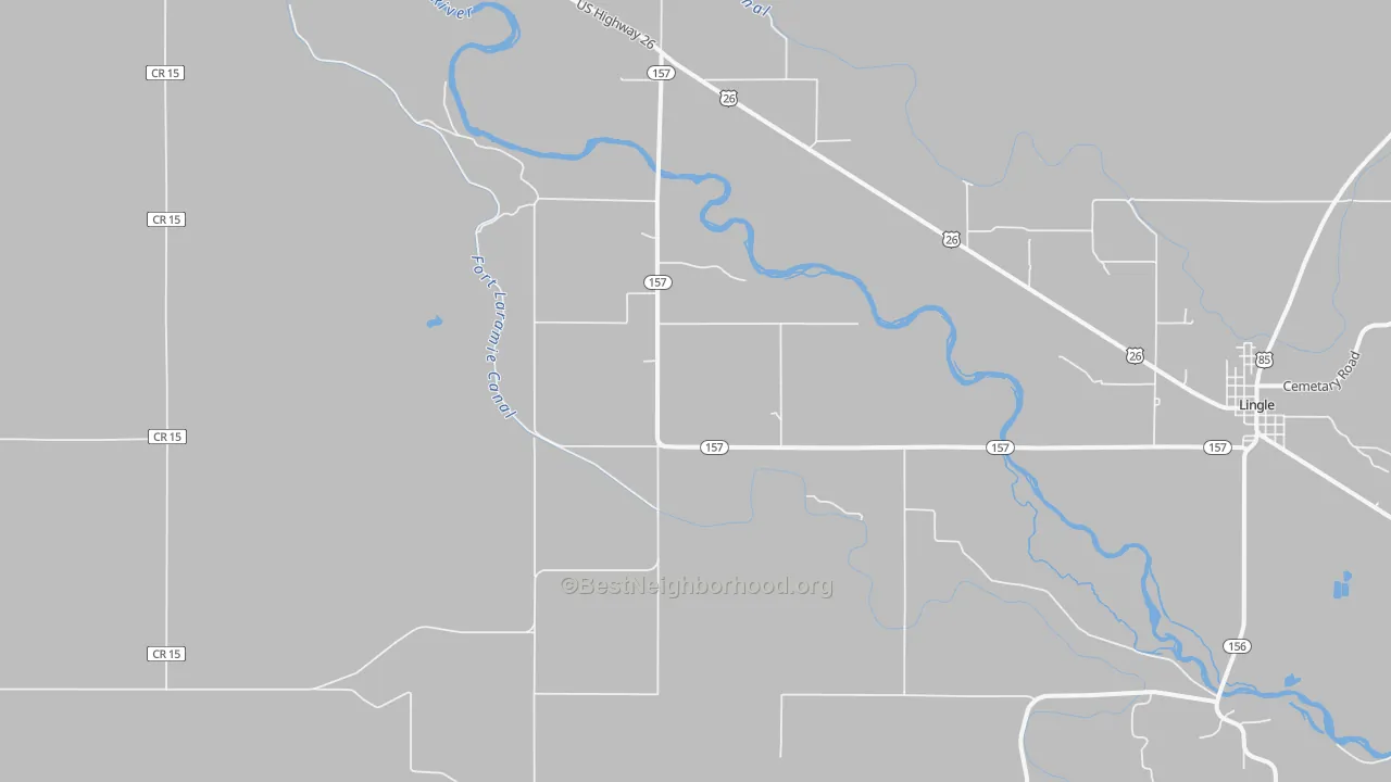 Transit Grade map of Rockeagle, WY