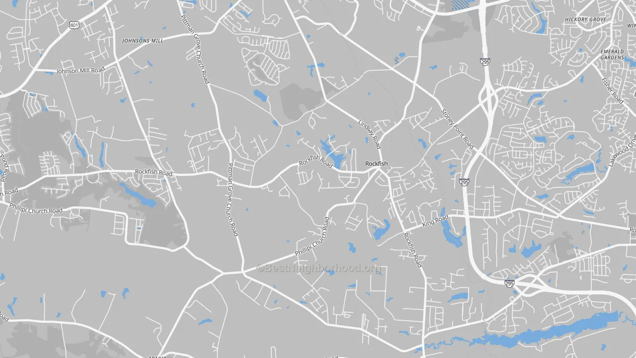 Transit Grade map of Rockfish, Raeford, NC