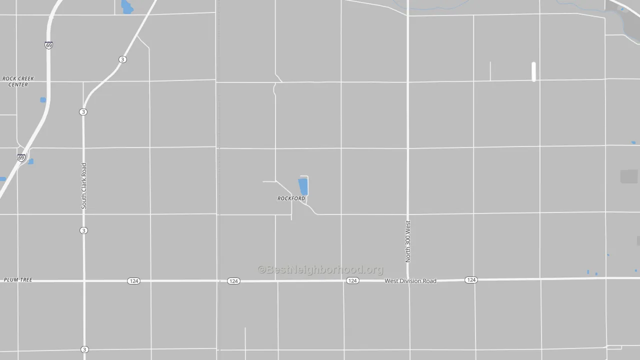 Transit Grade map of Rockford, IN