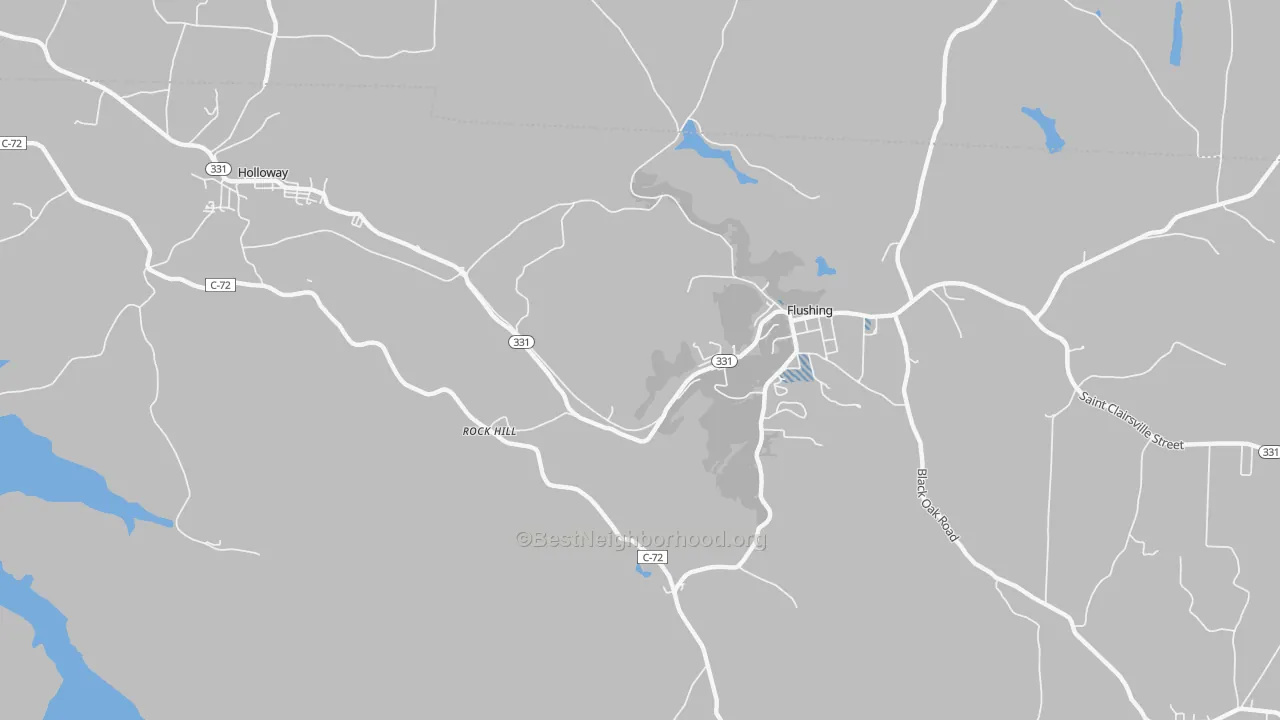 Transit Grade map of Rockhill, OH