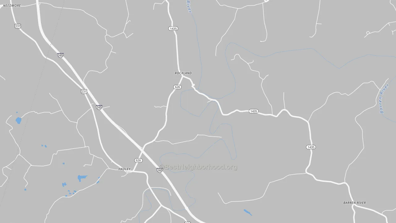 Transit Grade map of Rockland, KY