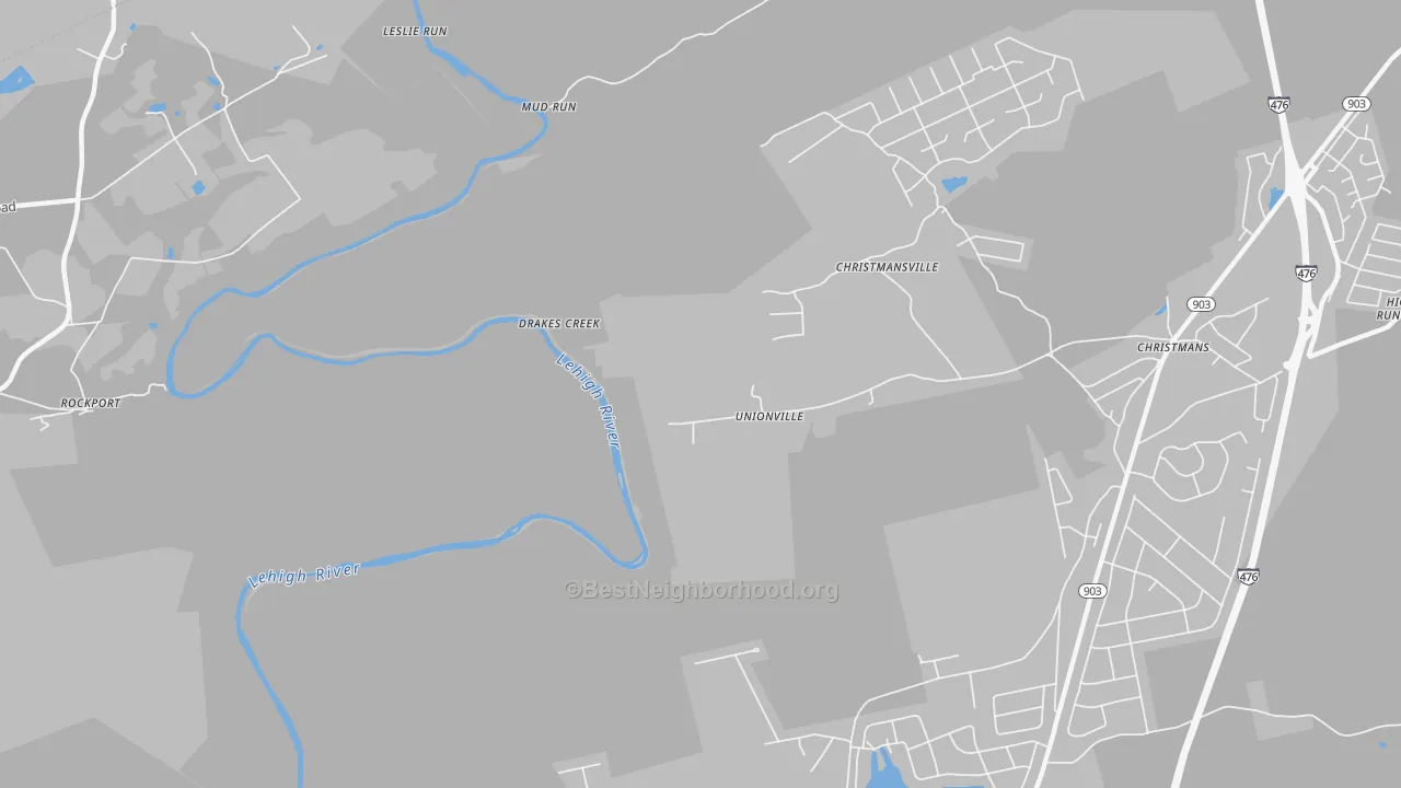 Transit Grade map of Rockport, PA