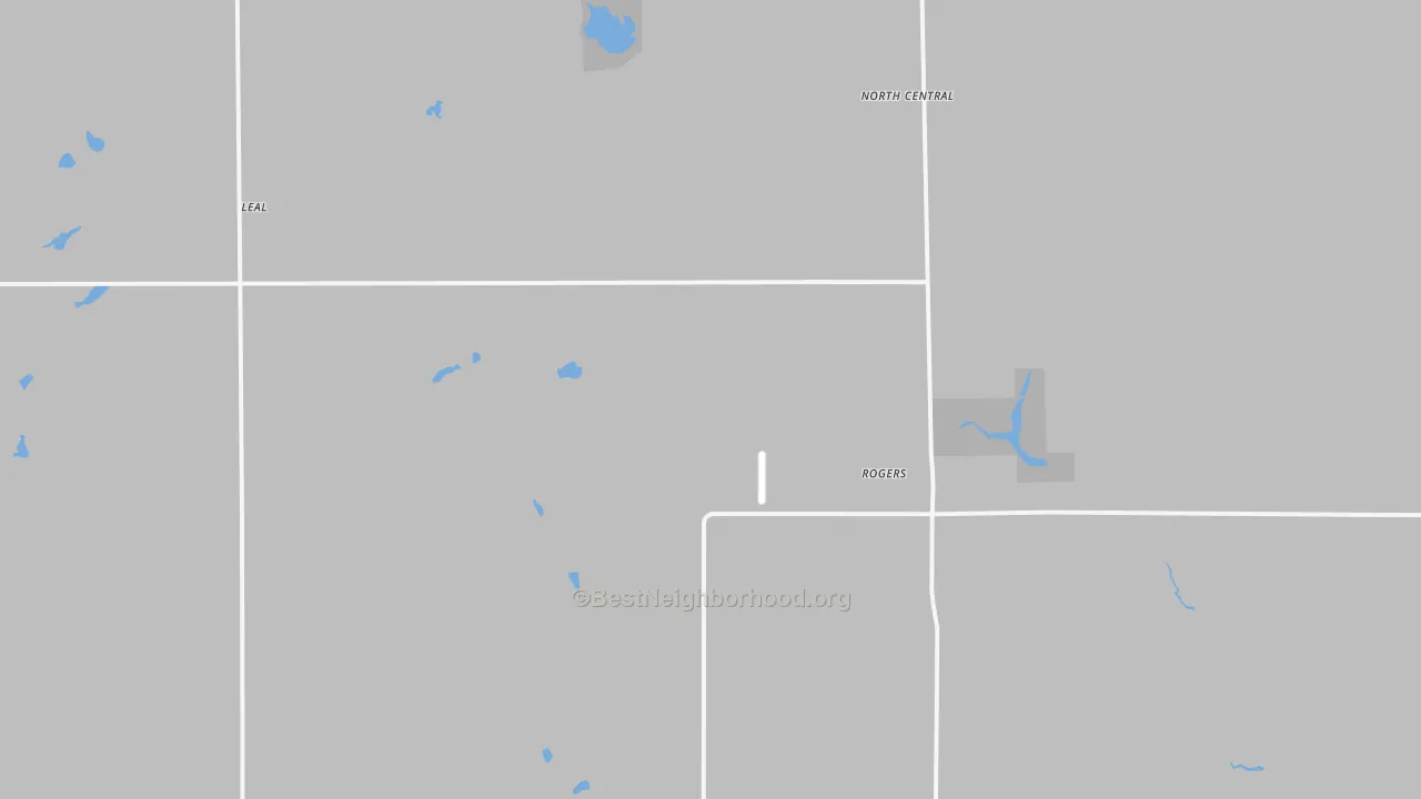 Transit Grade map of Rogers, ND