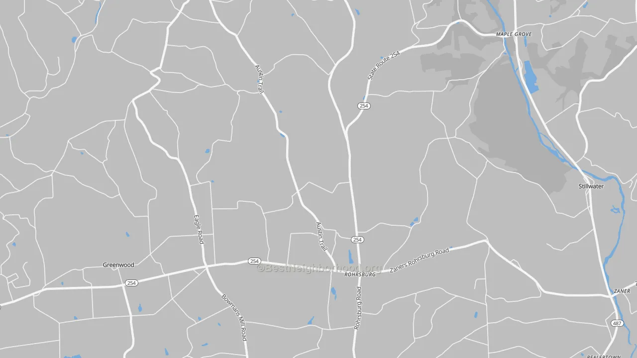 Transit Grade map of Rohrsburg, PA
