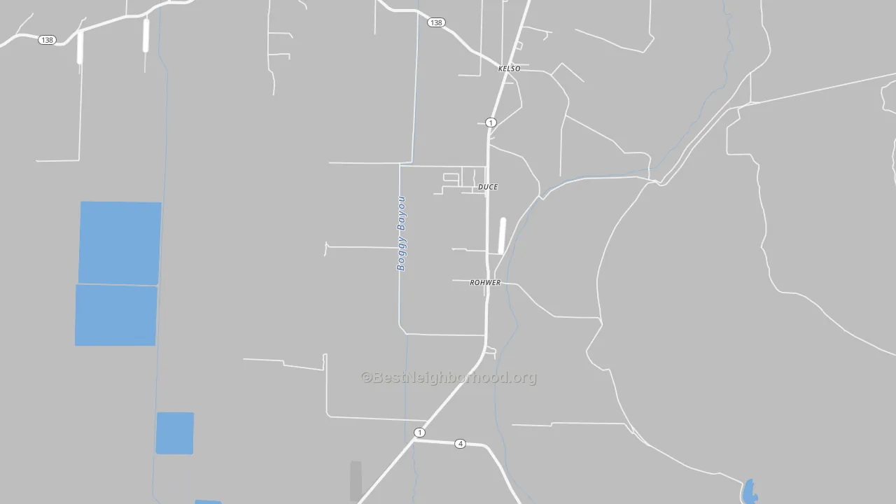 Transit Grade map of Rohwer, AR