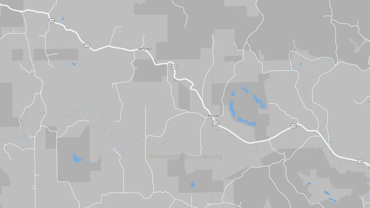 Transit Grade map of Roland, IN