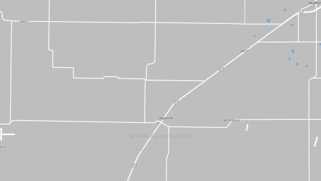 Transit Grade map of Ropesville, TX