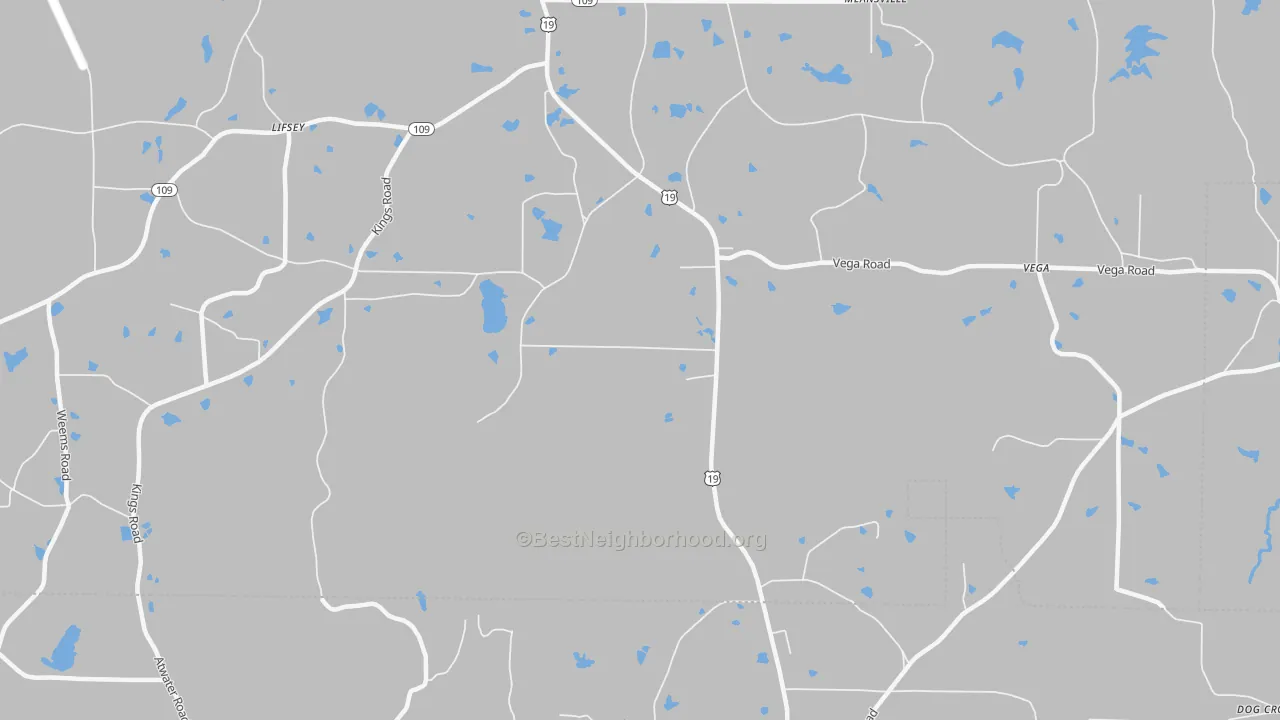 Transit Grade map of Rose Hill, GA