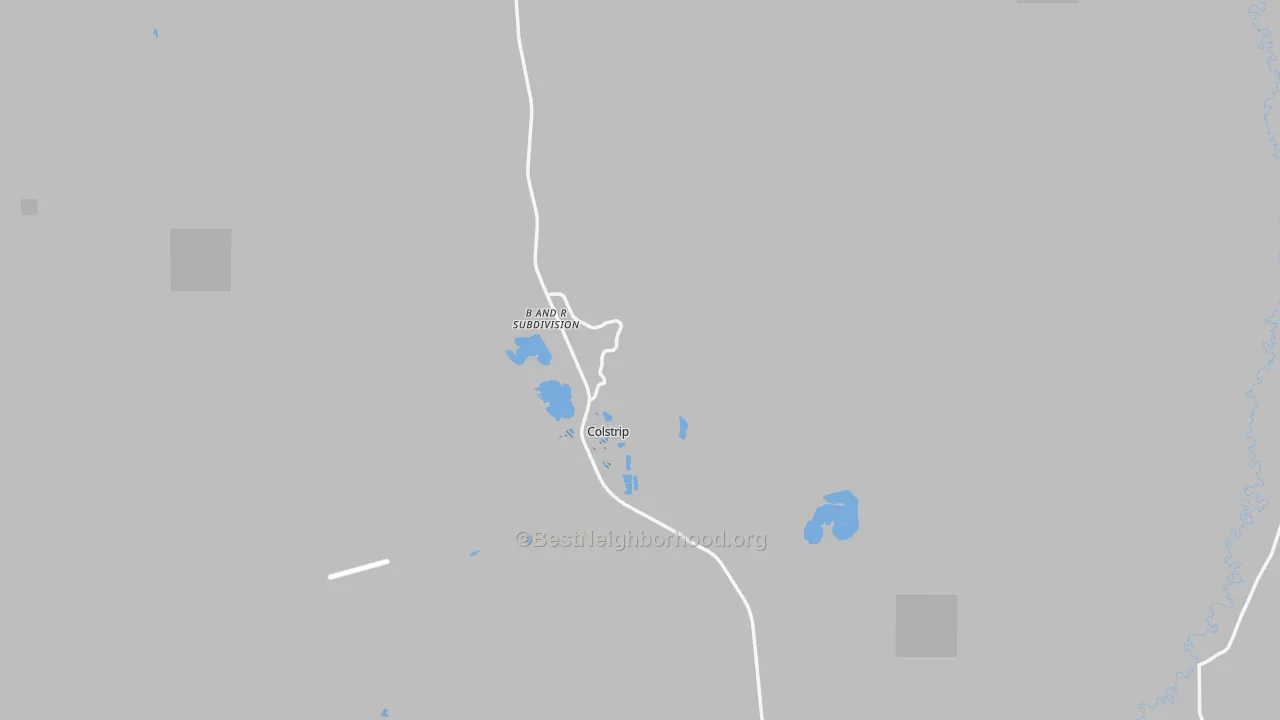 Transit Grade map of Rosebud County, MT