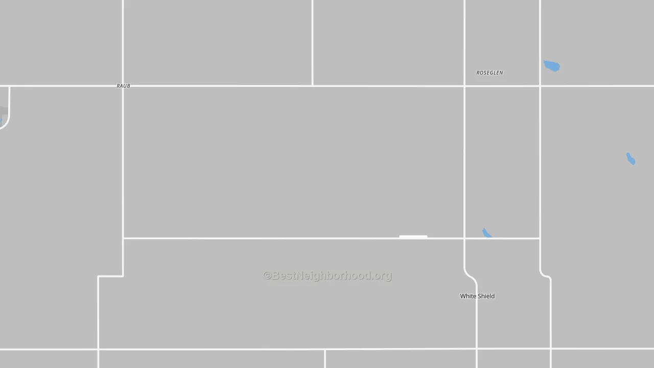 Transit Grade map of Roseglen, ND