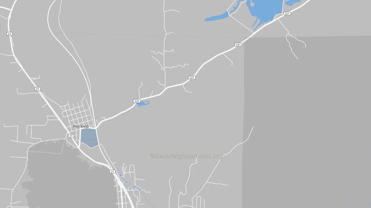 Transit Grade map of Roselle, MO