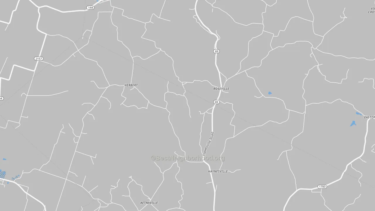 Transit Grade map of Roseville, KY