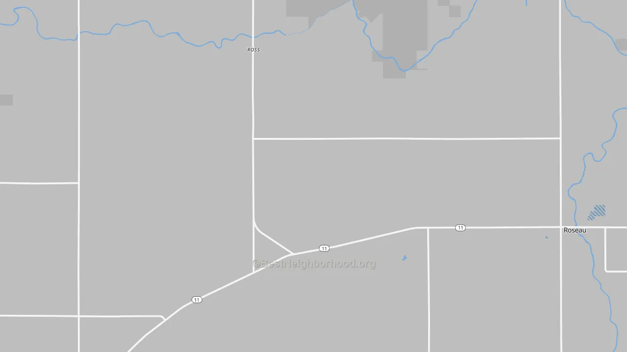 Transit Grade map of Ross, MN