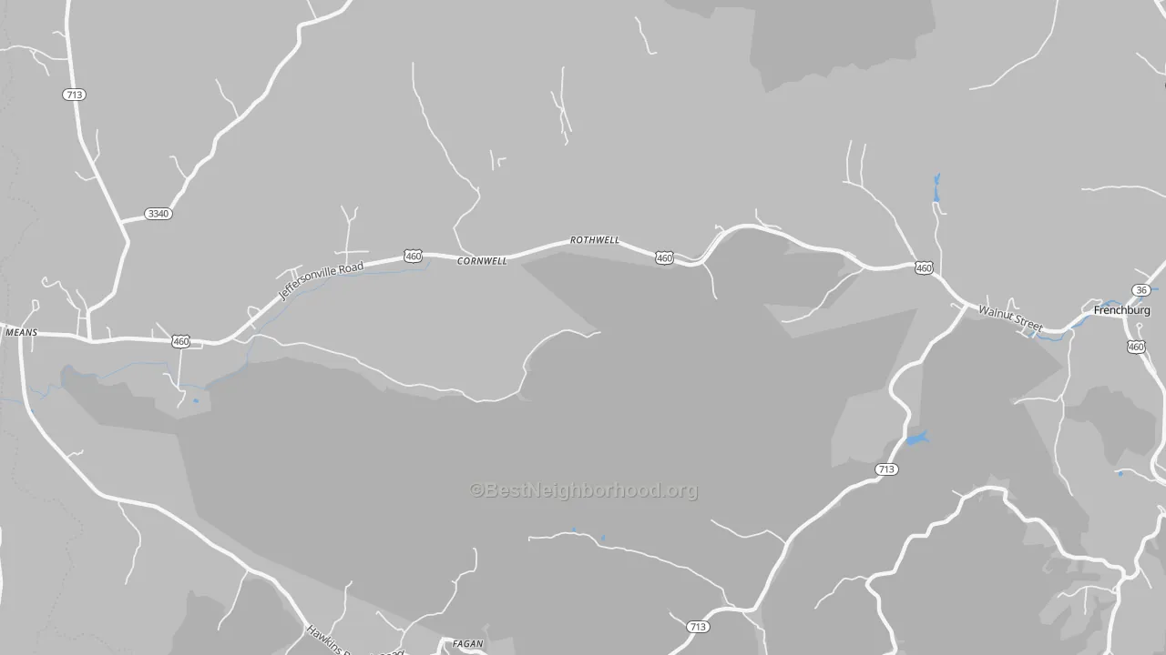 Transit Grade map of Rothwell, KY