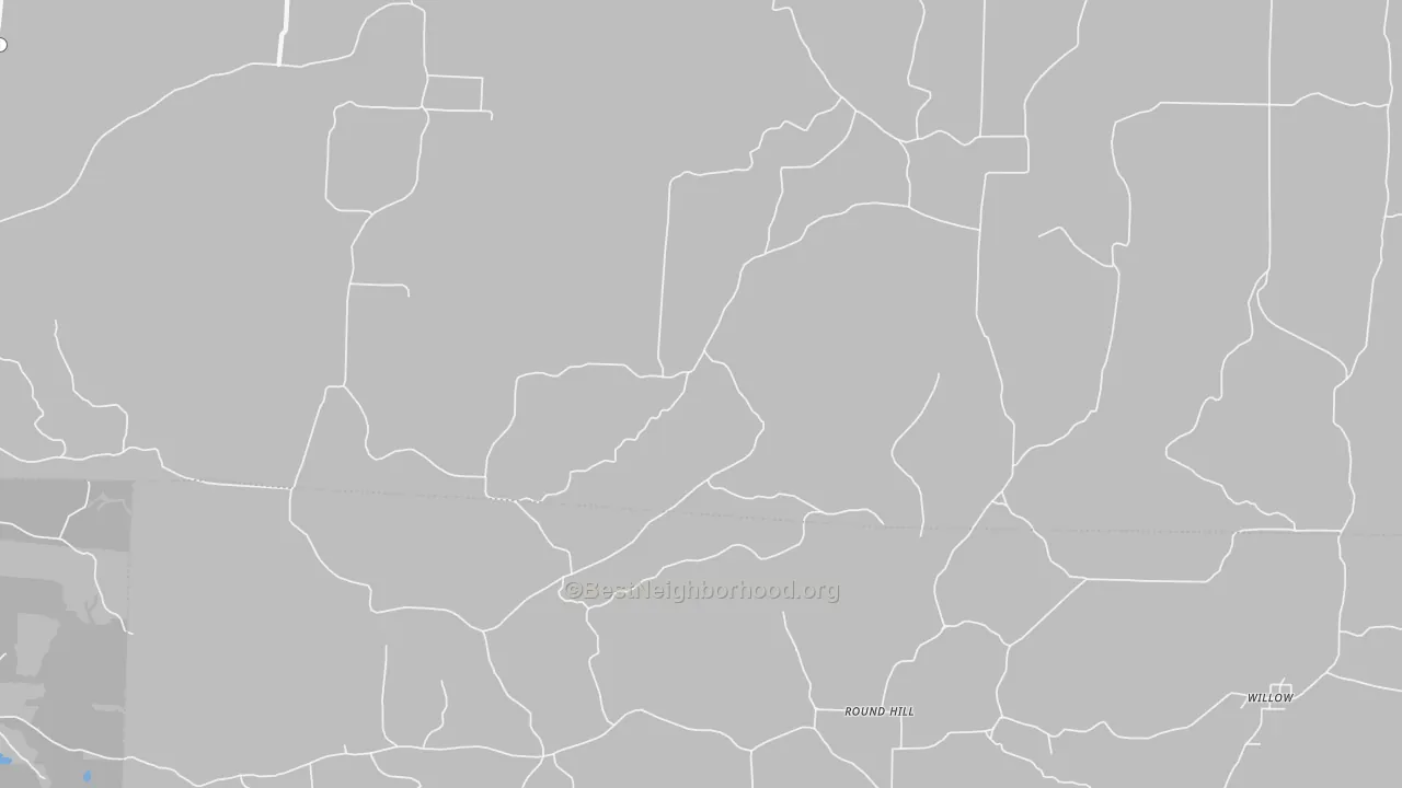 Transit Grade map of Round Hill, AR