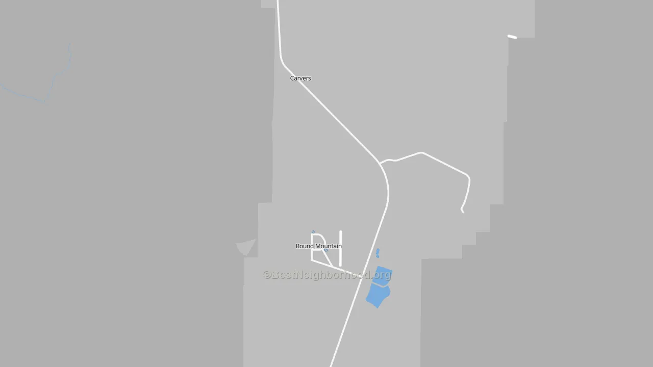 Transit Grade map of Round Mountain, NV