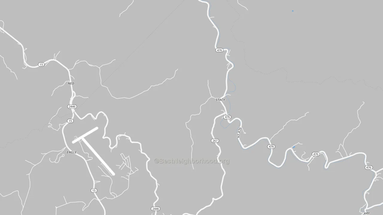 Transit Grade map of Rowdy, KY