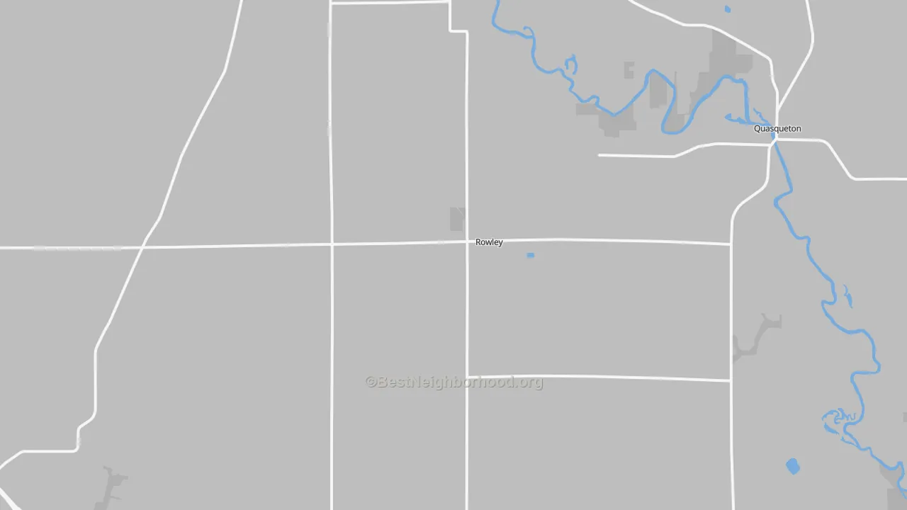 Transit Grade map of Rowley, IA