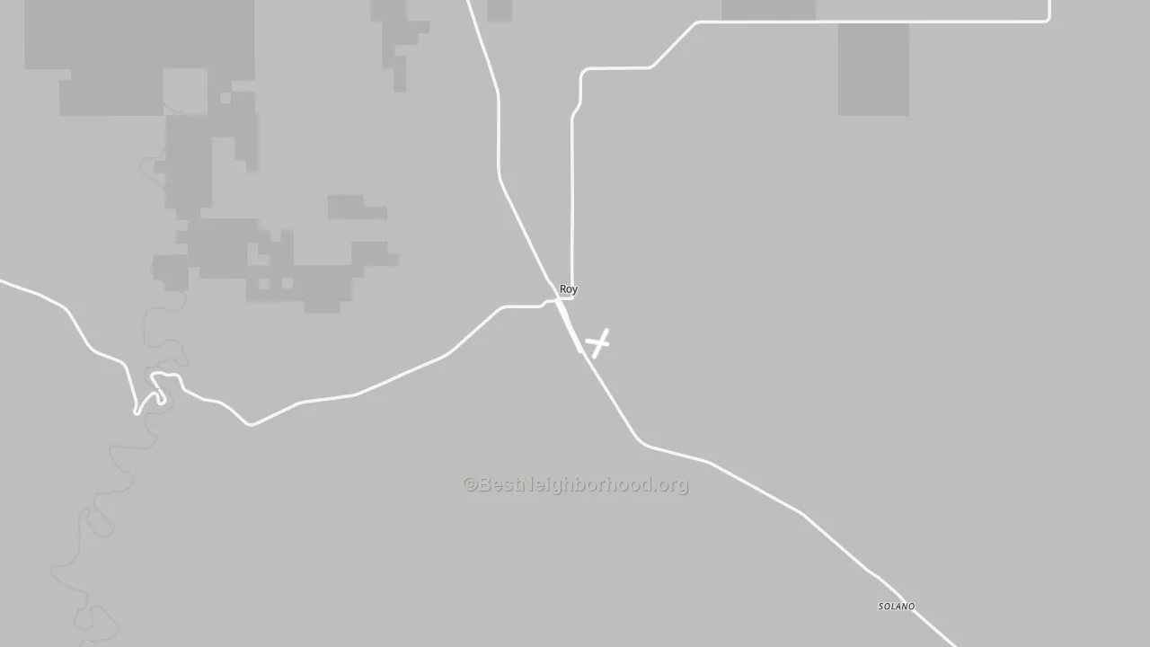 Transit Grade map of Roy, NM