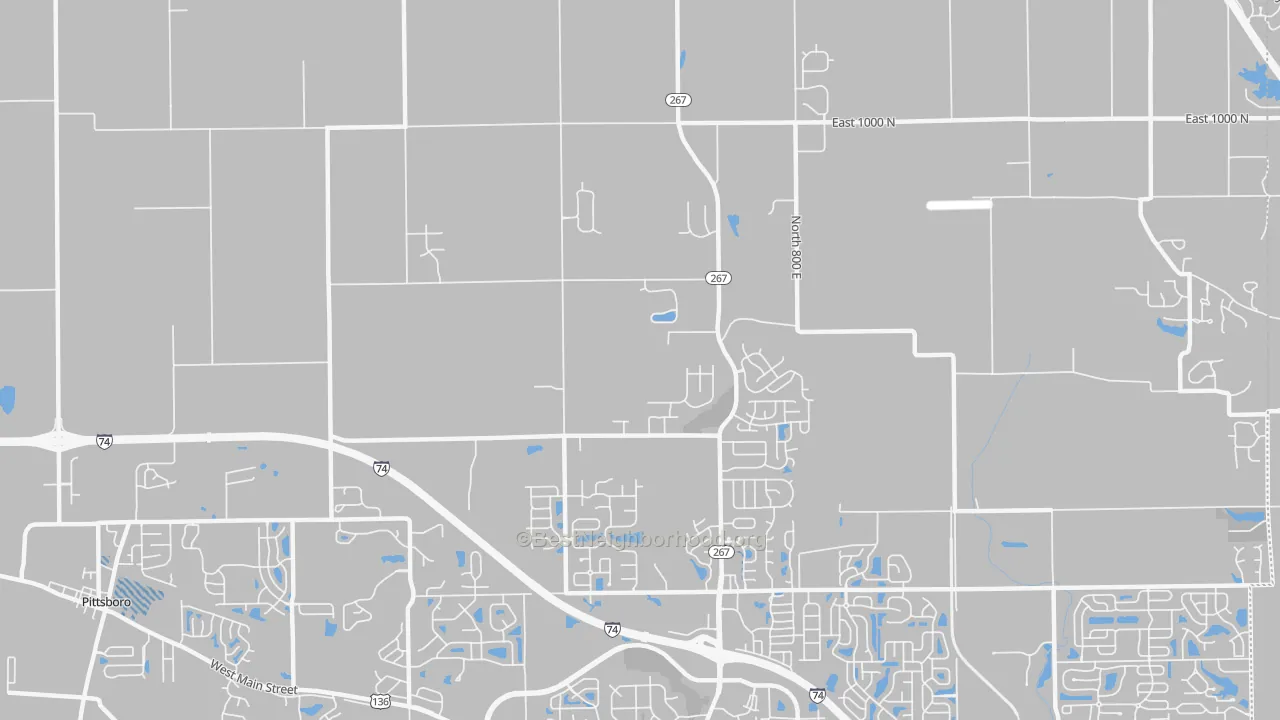 Transit Grade map of Royalton, IN