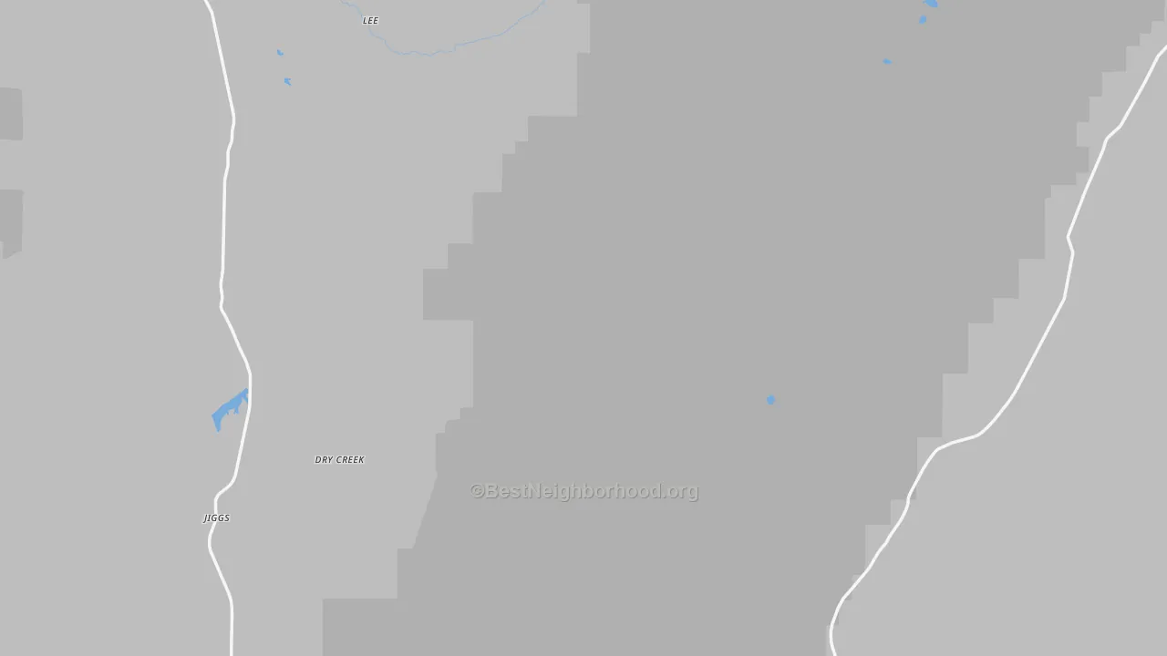Transit Grade map of Ruby Valley, NV