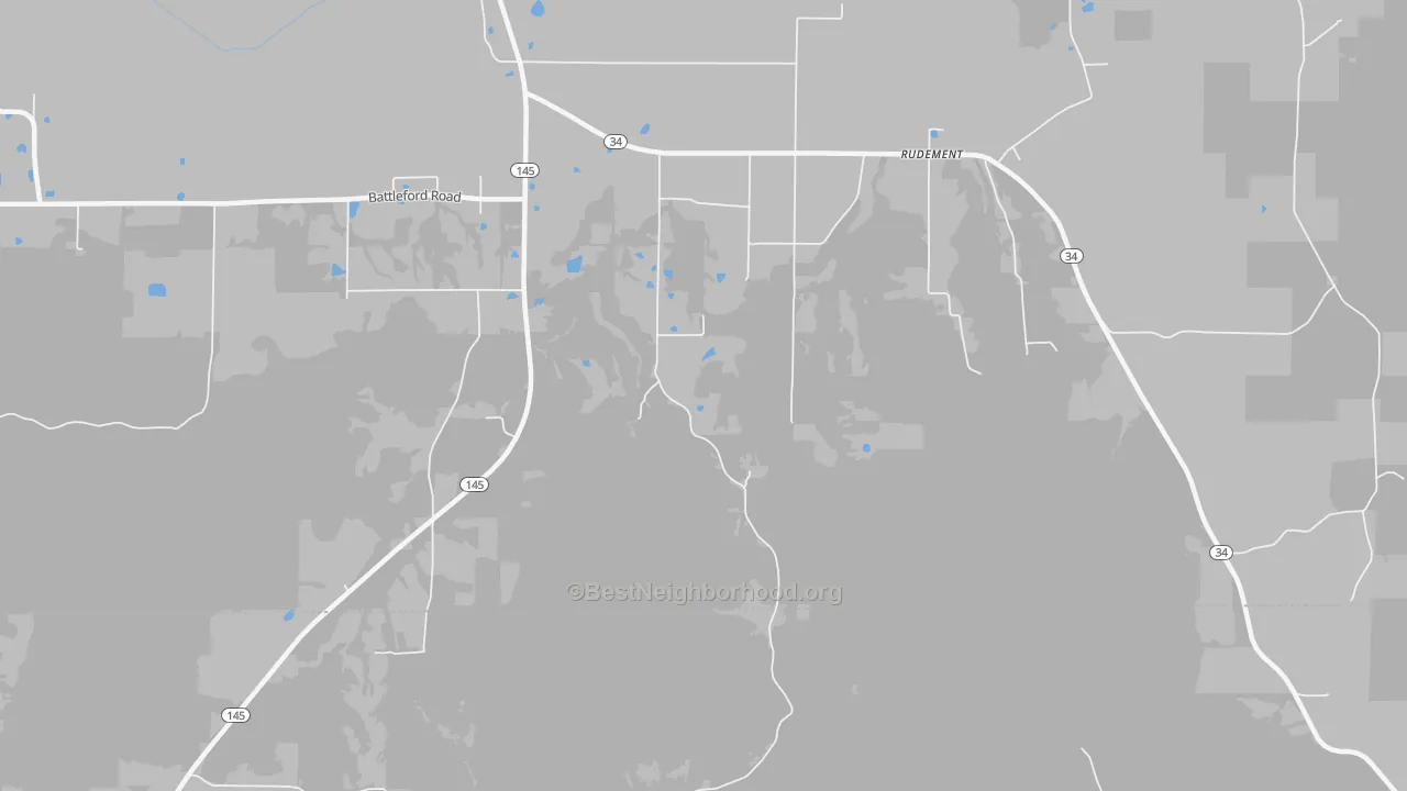 Transit Grade map of Rudement, IL