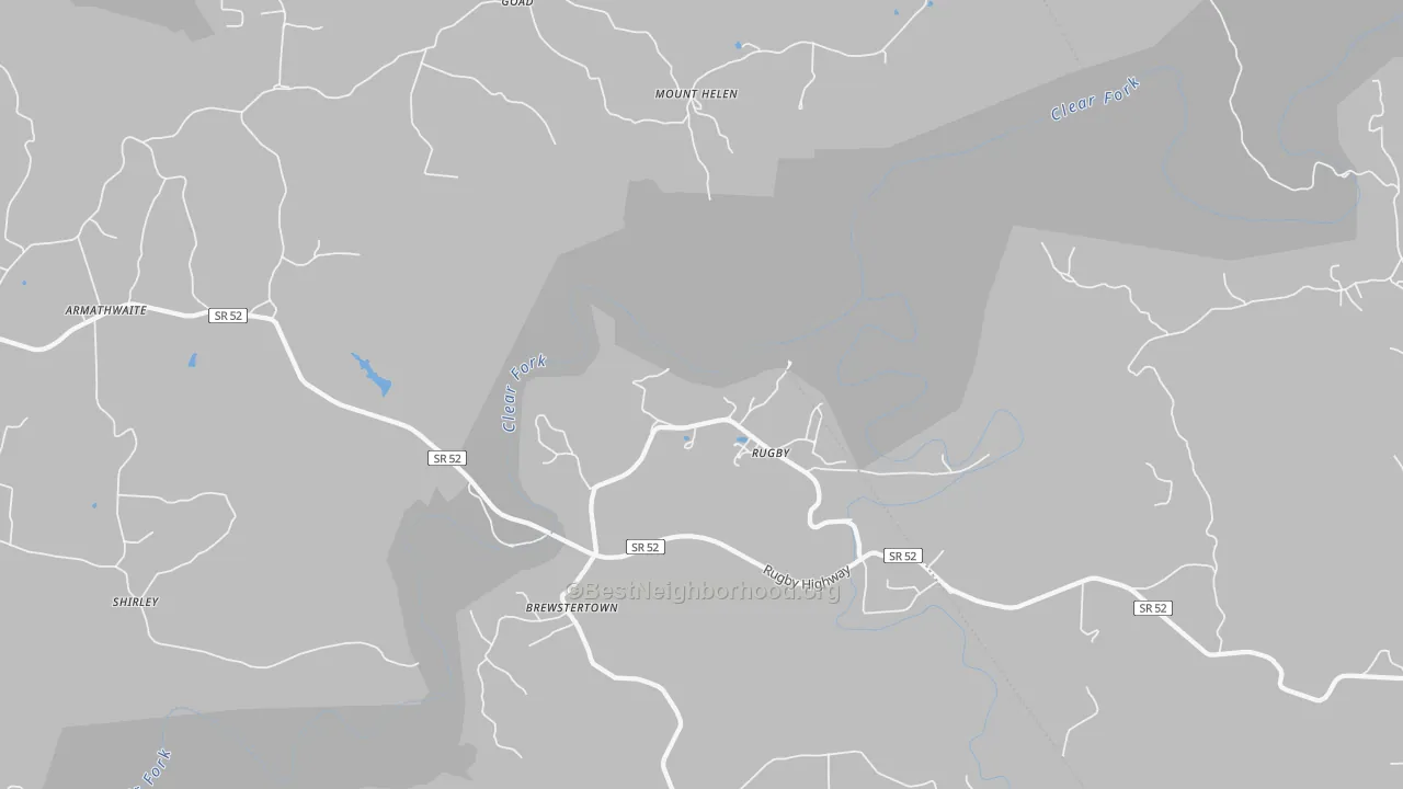 Transit Grade map of Rugby, TN