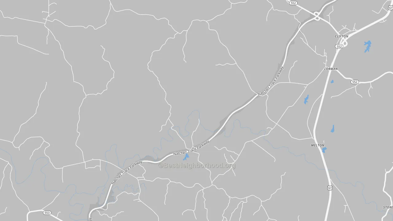 Transit Grade map of Russum, MS