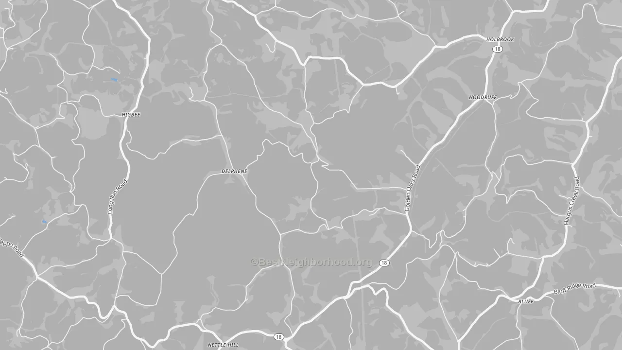 Transit Grade map of Rutan, PA