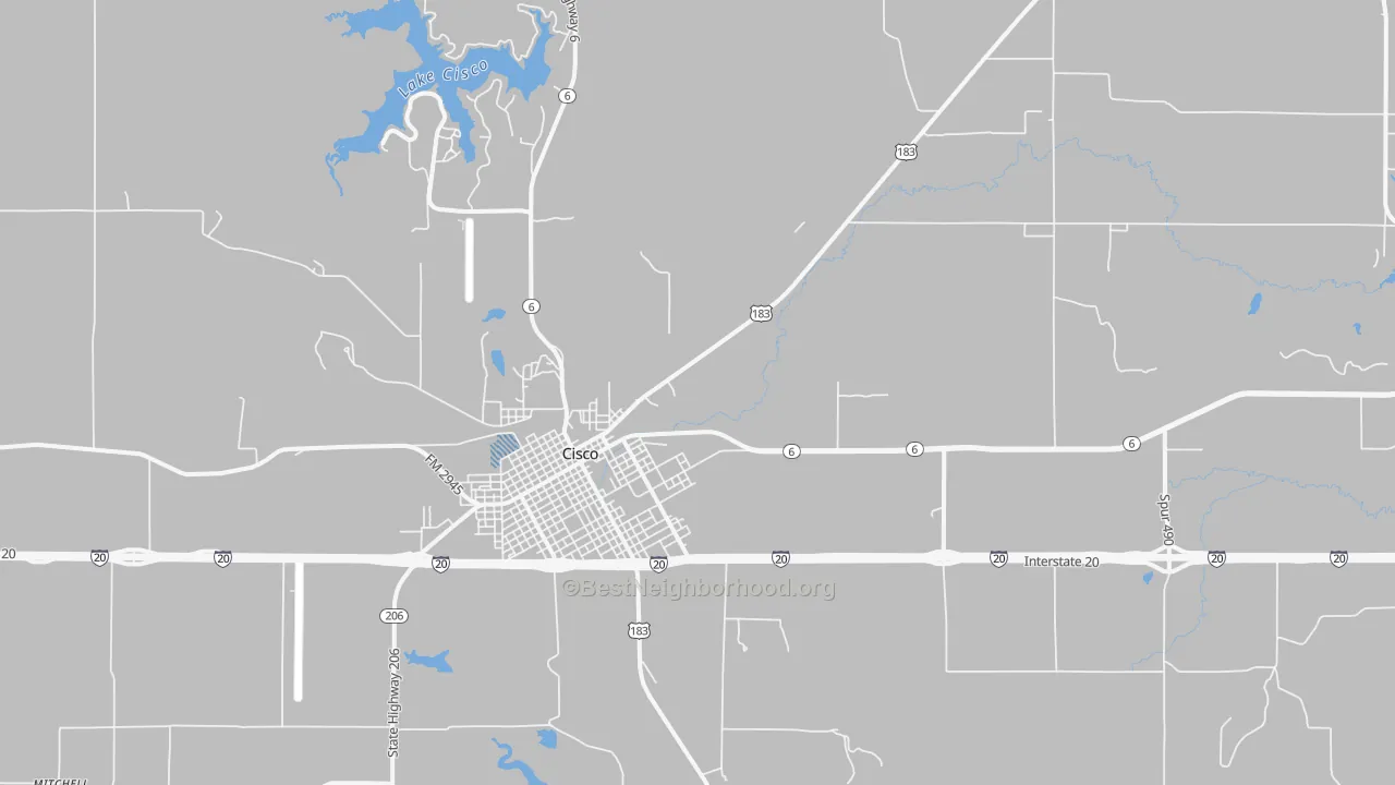 Transit Grade map of Sabanno, TX