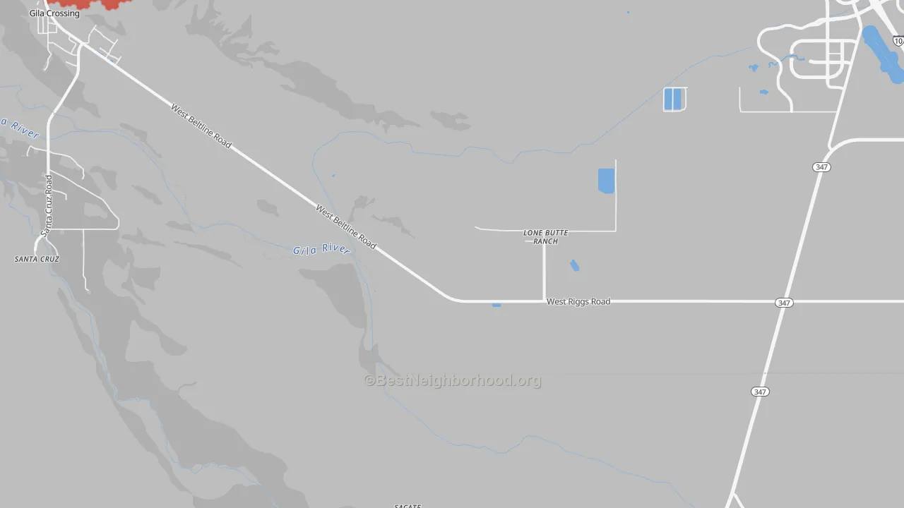Transit Grade map of Sacate, AZ