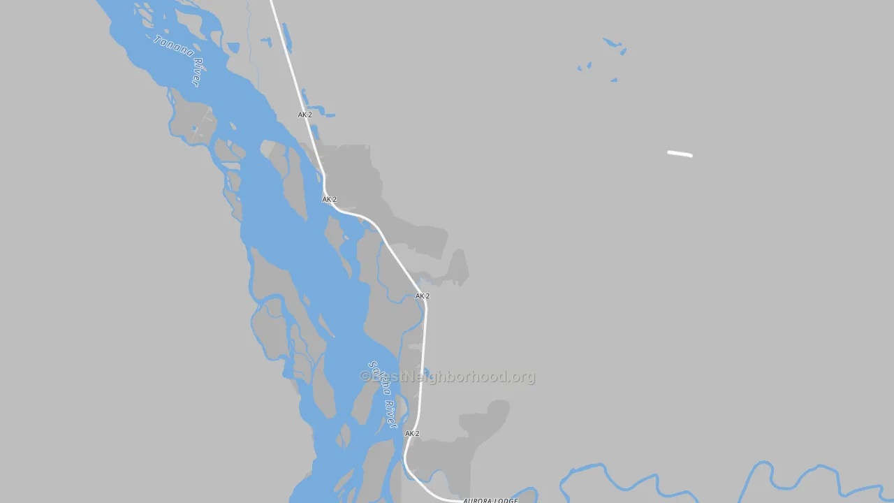 Transit Grade map of Salcha, AK