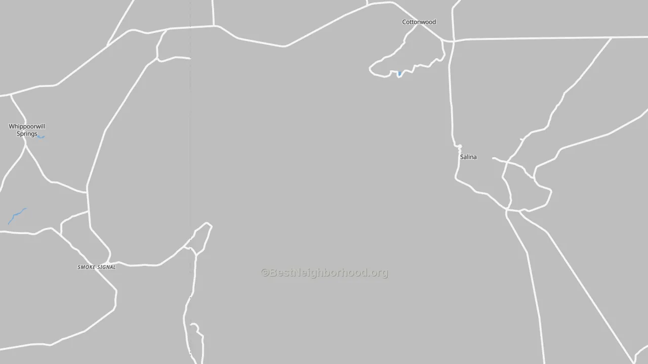 Transit Grade map of Salina, AZ