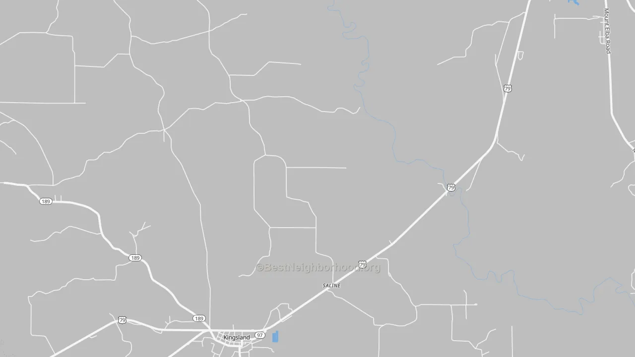 Transit Grade map of Saline, AR