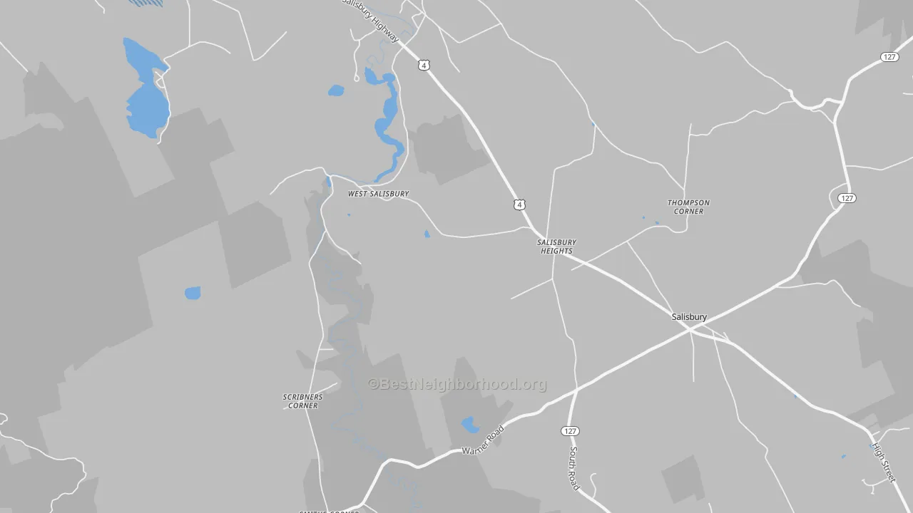 Transit Grade map of Salisbury Heights, NH