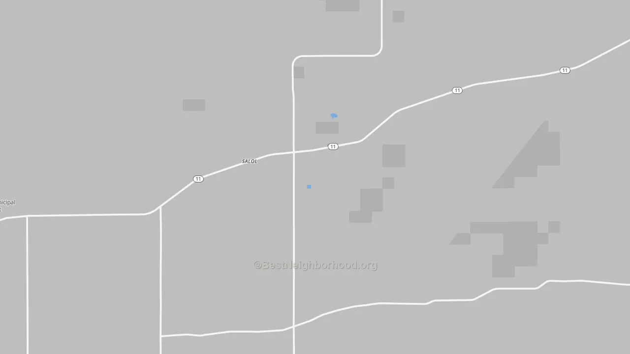 Transit Grade map of Salol, MN
