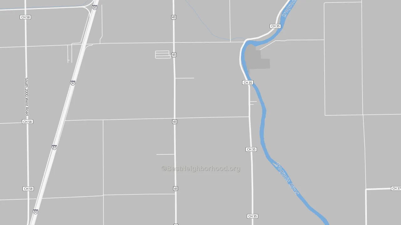 Transit Grade map of Sammons Point, IL
