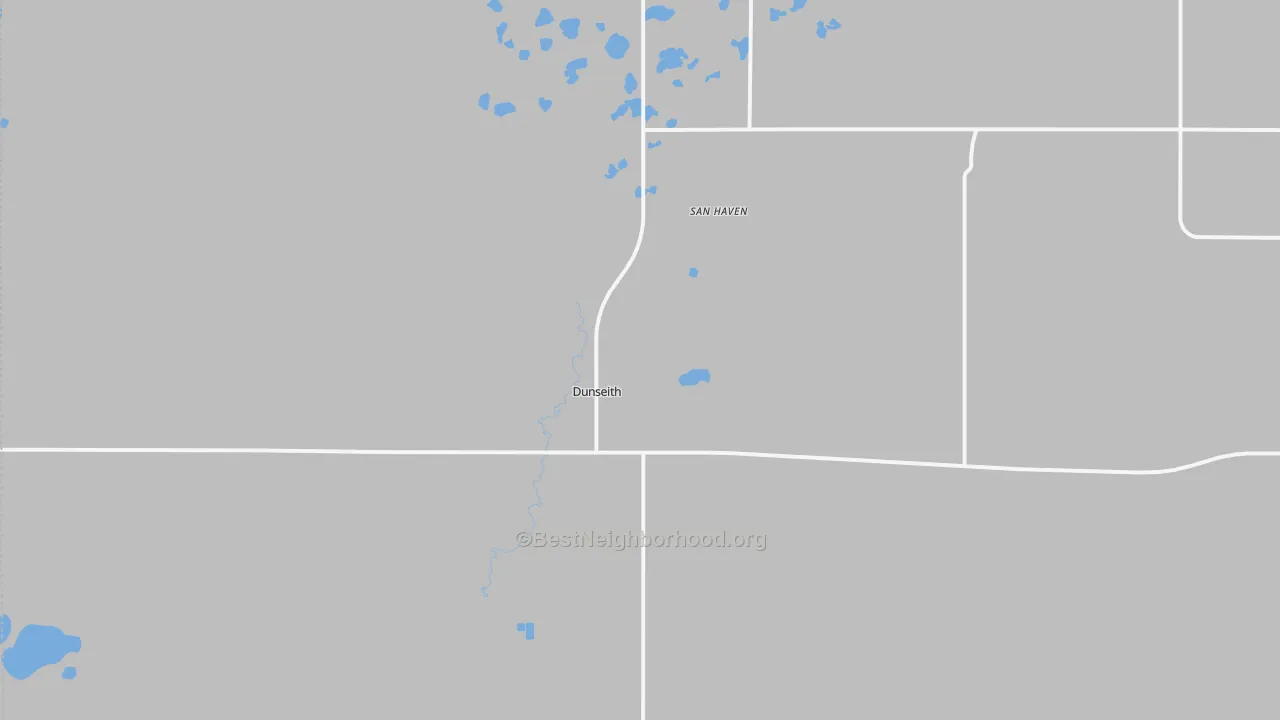 Transit Grade map of San Haven, ND