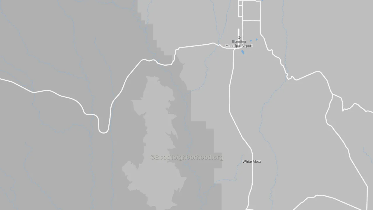 Transit Grade map of San Juan County, UT