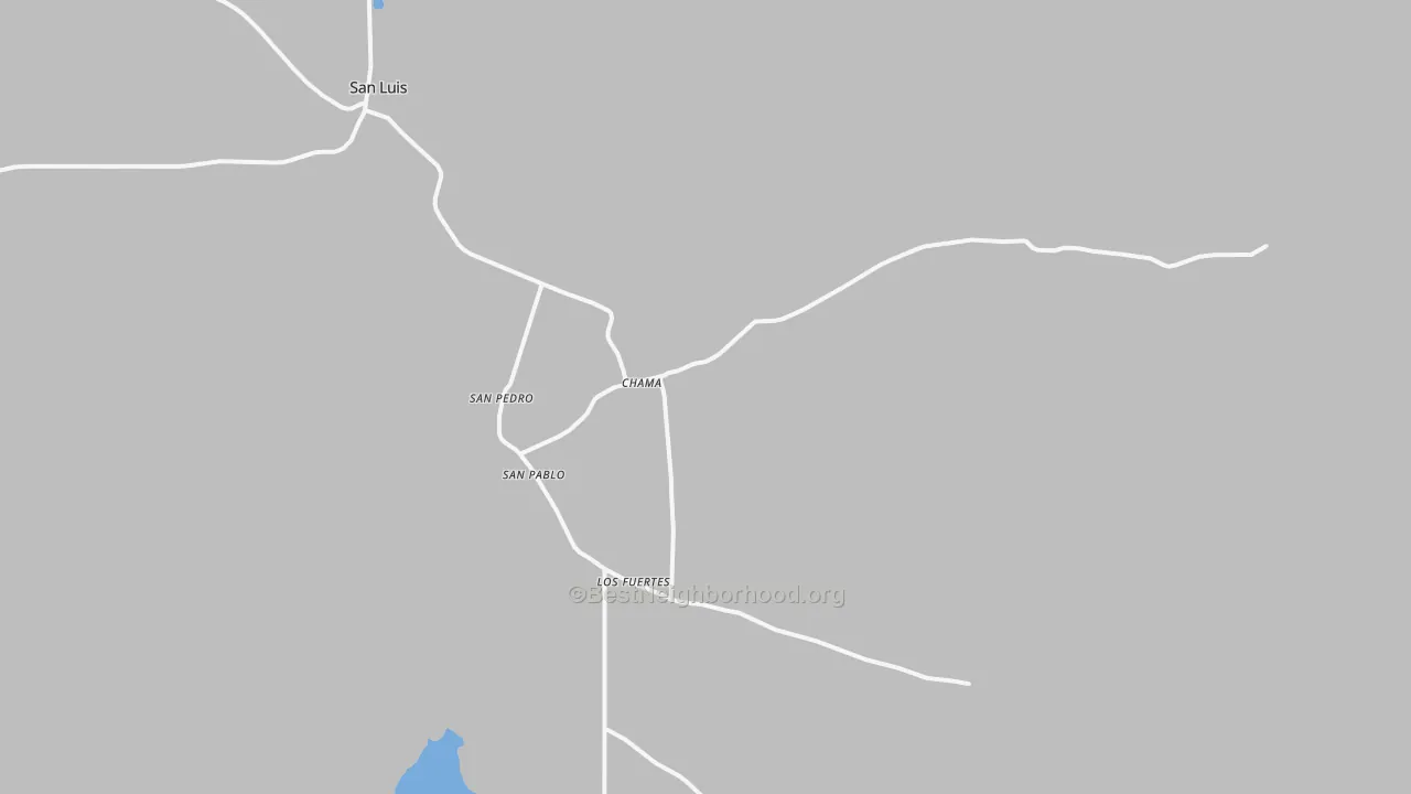 Transit Grade map of San Pablo, CO